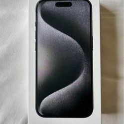 iPhone 15 Pro 128GB BRAND NEW IN THE BOX SELLING FOR 1000 but I’m willing to negotiate on price. Reason for selling is because I got the 15 PRO MAX so