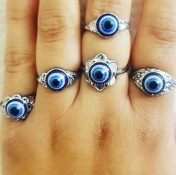 Evil Eye Rings