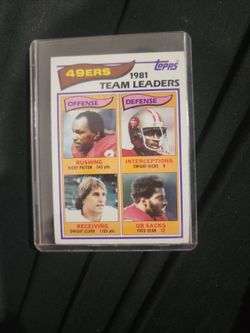 49ers Team Leaders