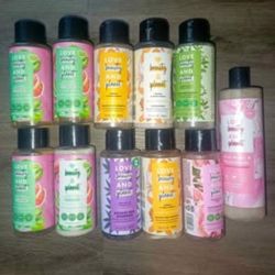 Clearance Bundle  of 11 Sulphate Free Love Beauty and Planet Shampoo Conditioner Bodywash Value $140