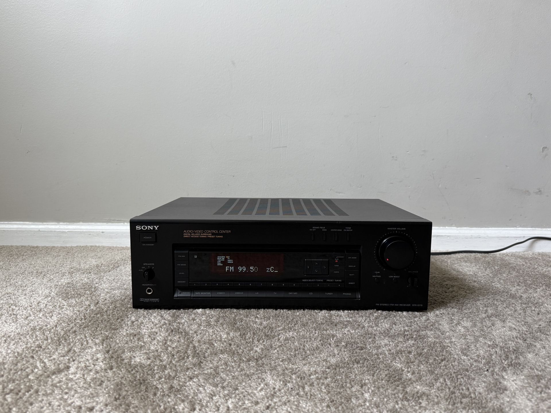 Sony STR-D715 Home Stereo Audio Radio Tuner Receiver