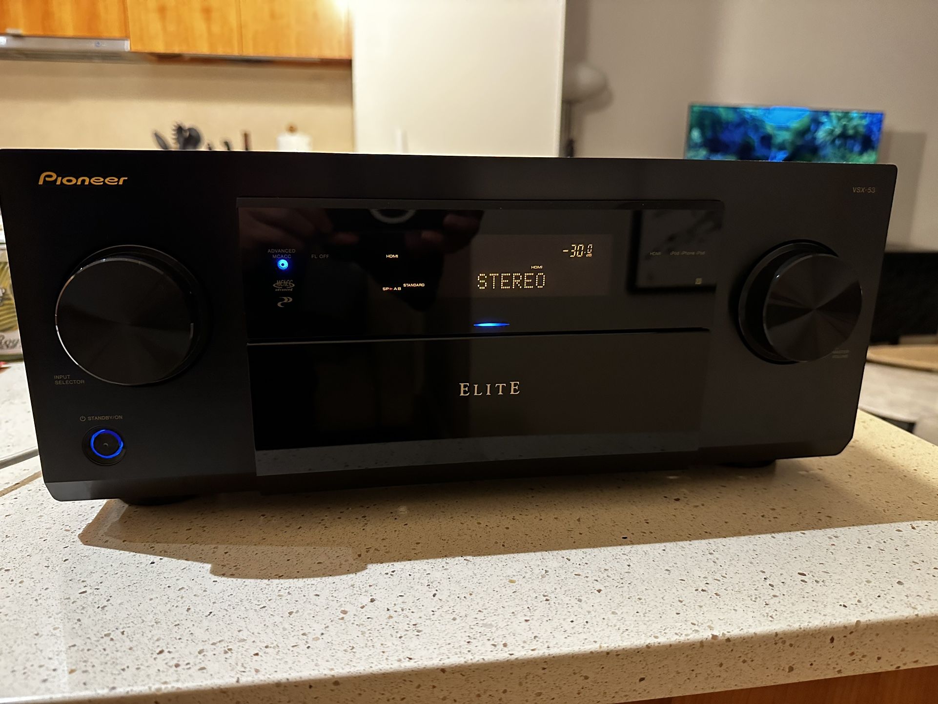 Pioneer VSX53 7.1Channel 3D Ready Elite A/V Receiver With Remote