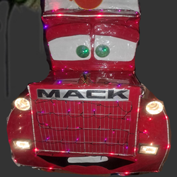 "Mack" Birthday Decoration