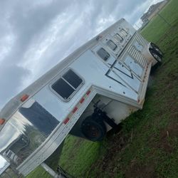 Traila De 3 Caballos De Aluminio 