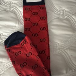 NWT Gucci Red Socks