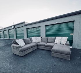 Large Dark Gray Sectional