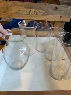 Glass vases