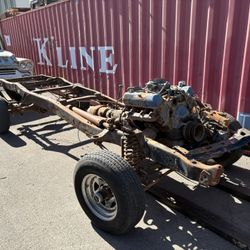 Ford Frame, Engine And Transmission 
