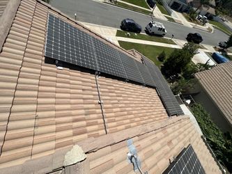 Complete Solar System Parts For Roof All New