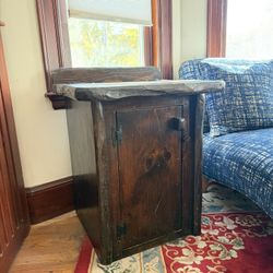 Wood End Table Or Media Stand