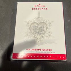 Hallmark Our Charismas Together 2015 Ornament 