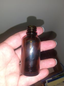 1oz/30ml Amber Glass Bottles