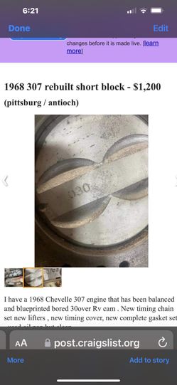 GM 5.0 Rebuilt Balanced Short Block