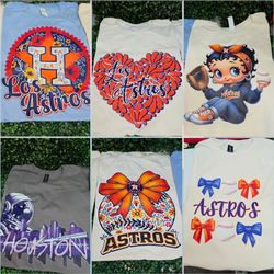 ⚾  PLAYERAS Astros T-shirts