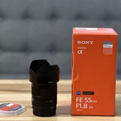 Sony Sonnar T* FE 55mm f/1.8 ZA Lens $590 PBO