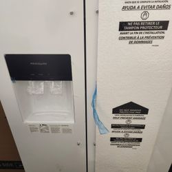 Frigidaire 23 Cu.ft Side By Side Refrigerator. New