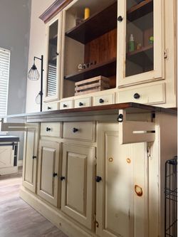 Farmhouse Breakfast Cabinet