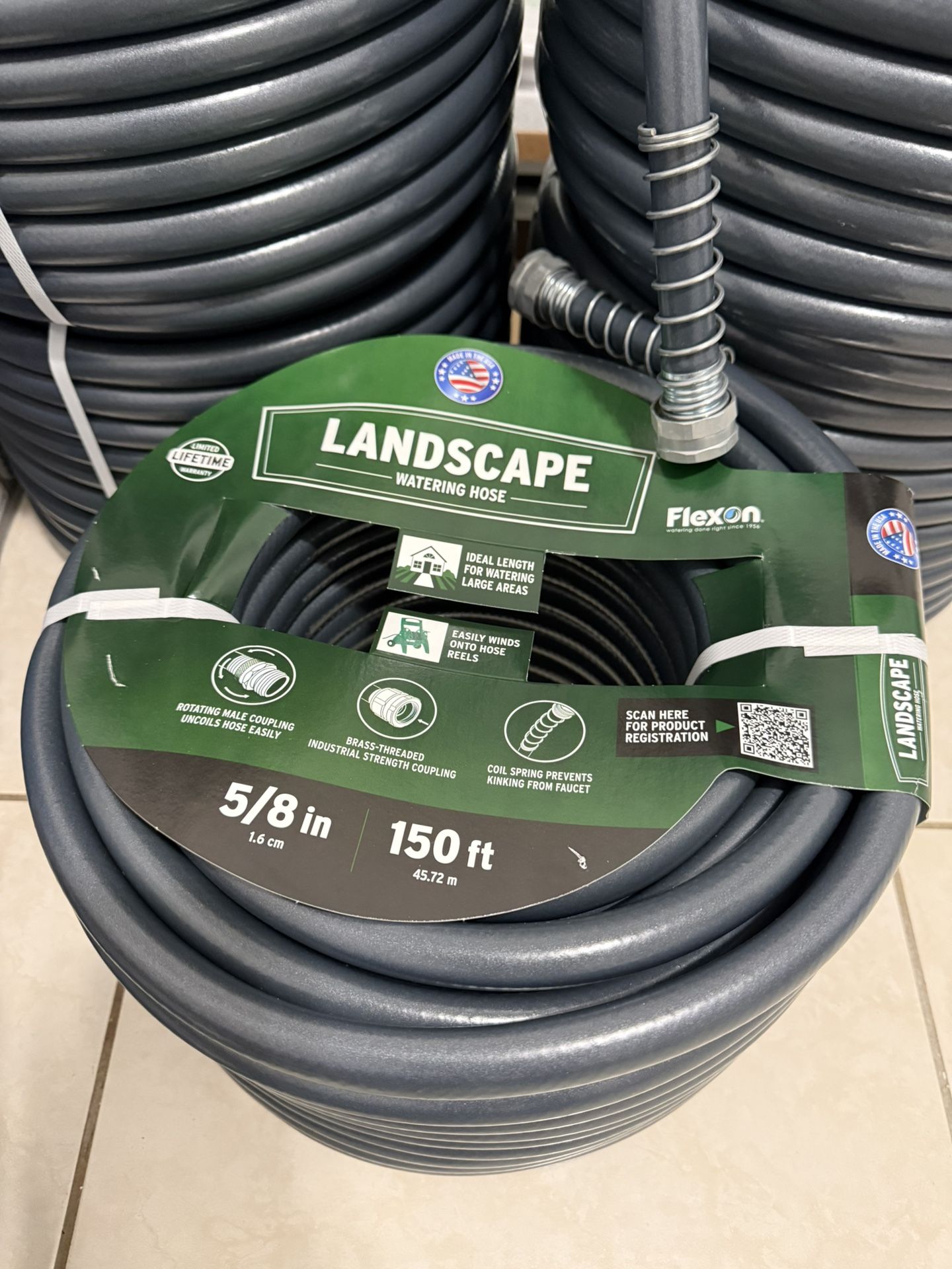 Flexon 5/8 in. Dia x 150 ft. Supreme Duty Water Hose