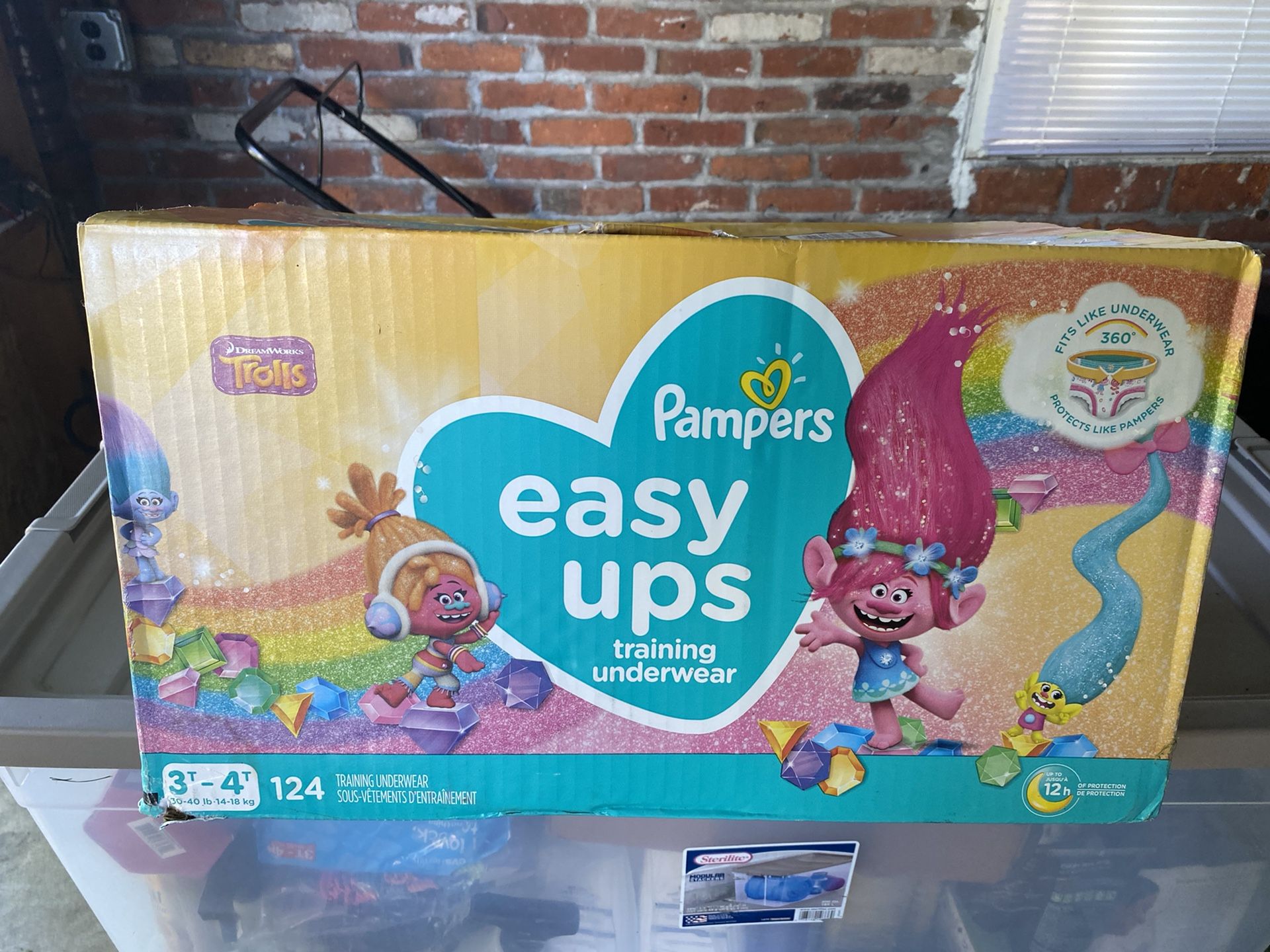 Pampers easy ups 3t 4t