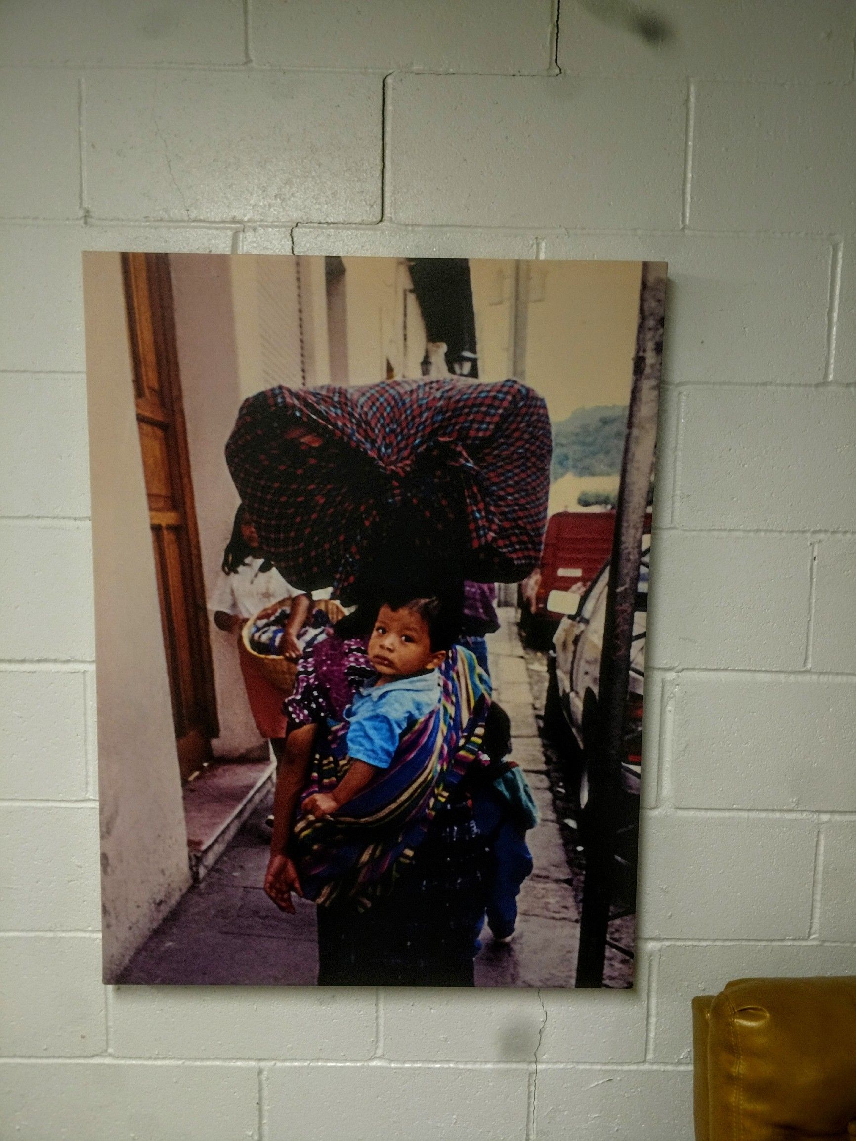 Large 30" x 40" Original Photo On Canvas Wall Art Taken In Guatemala Ready To Hang