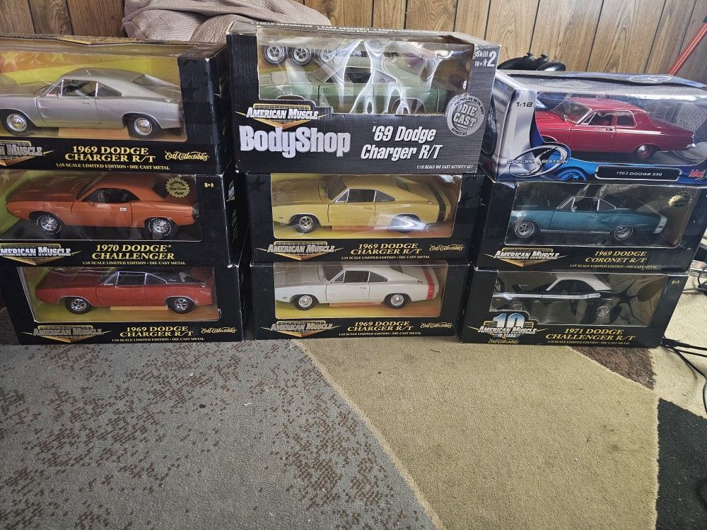 American Muscle 1:18 Dodge Die Cast Cars $40 Each