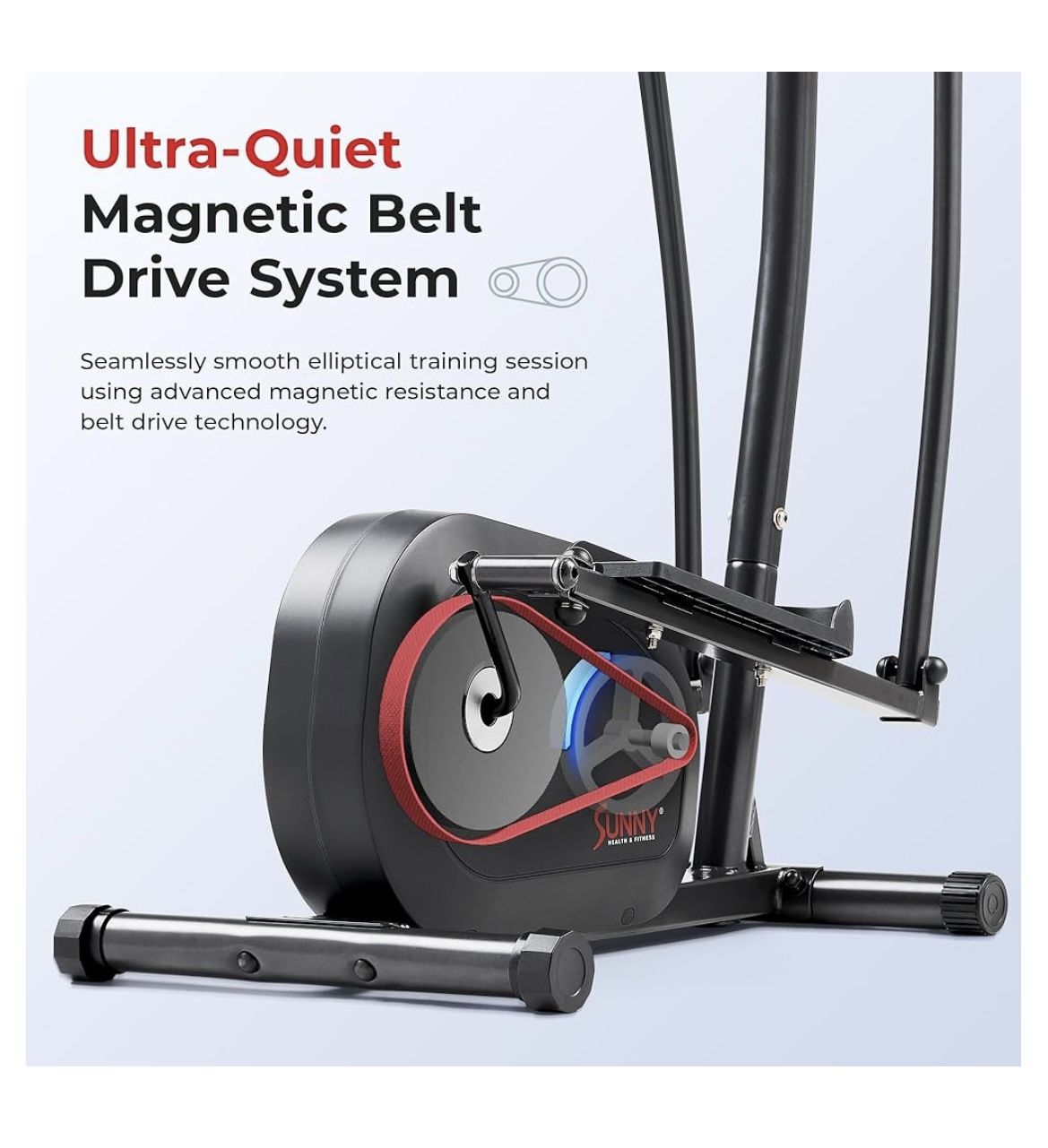 Sunny Health Fitness Elliptical Trainer (SF E905) – Excellent