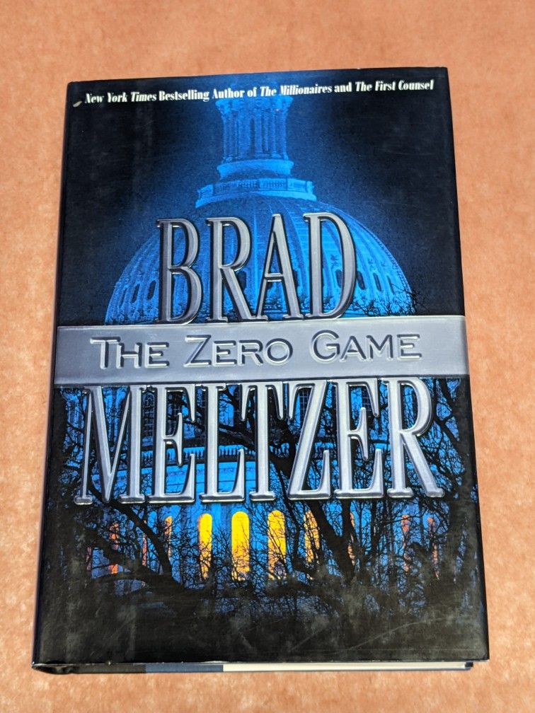 The Zero Game by Brad Meltzer - Hardcover - Used Great Condition