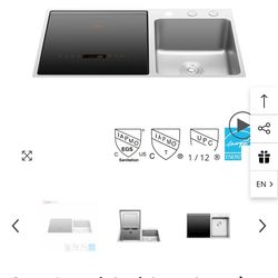 FOTILE SD2F-P1X 3-in-1 Sink/Dishwasher/Produce Cleaner – Brand New in Box –