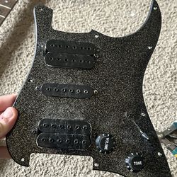 Strat loaded pickgaurd