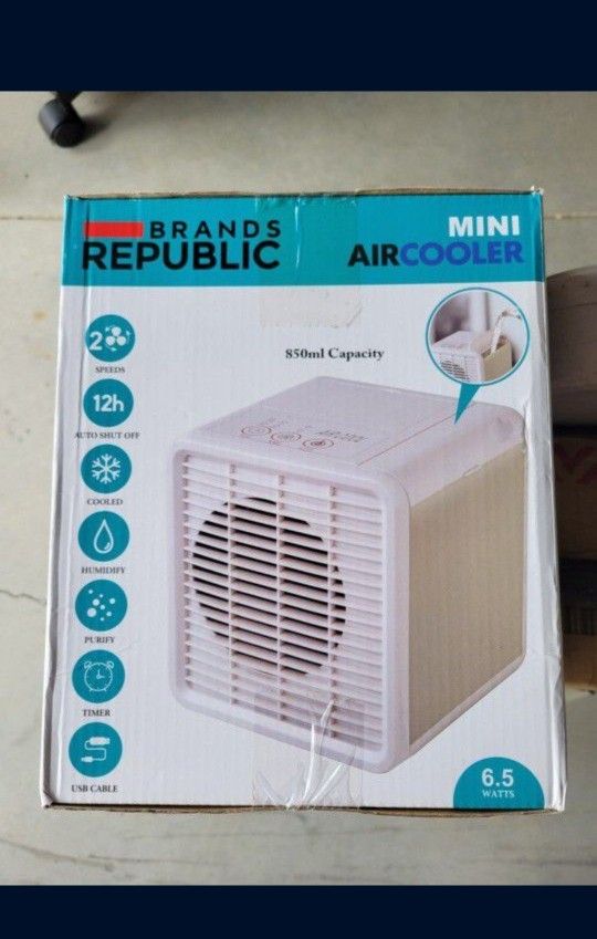 Brand New Mini Air Cooler."CHECK OUT MY PAGE FOR MORE DEALS "