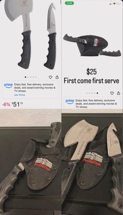 Smith & Wesson BullsEye Axe and Knife Set