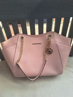 Michael kors long chain shoulder tote