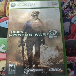 Call Of Duty Modern Warfare 2 Xbox 360 (Read Description)