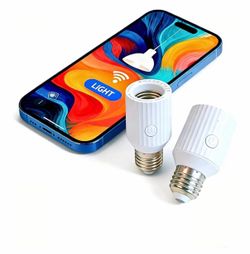 2 NEW Smart Bulb Socket Adapter