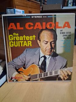 AL CAIOLA the Greatest  Guitar LP VINYL