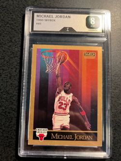 Michael Jordan 1990 Skybox-Graded 8