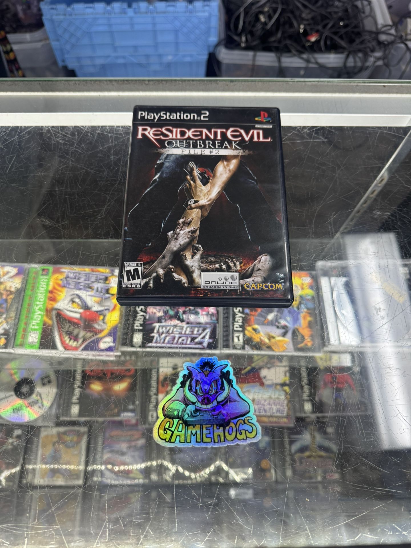 Resident Evil Outbreak 2 Ps2 $90 Gamehogs 11am-7pm