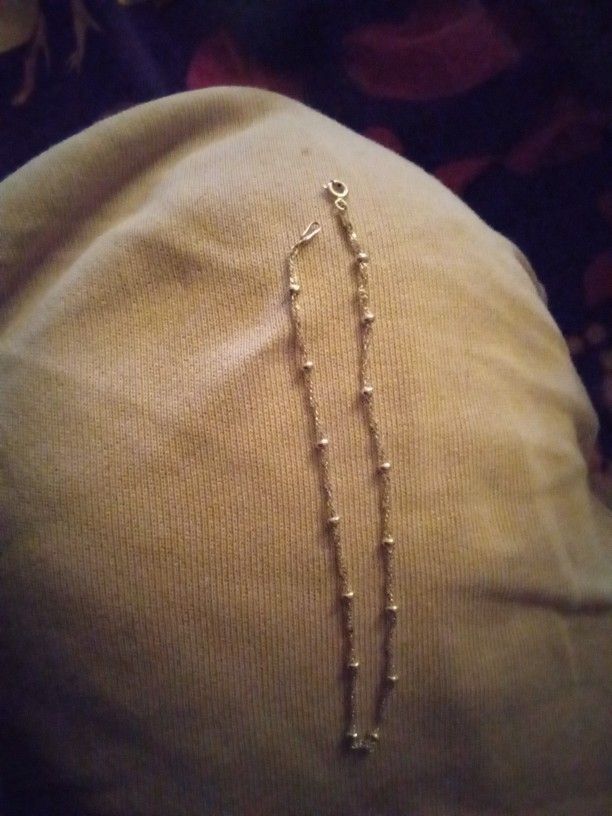 Sterling Silver Anklet