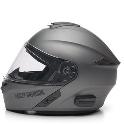 Outrush R Modular Bluetooth Helmet - Matte Silver