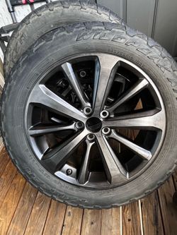 Highlander Rims and tires