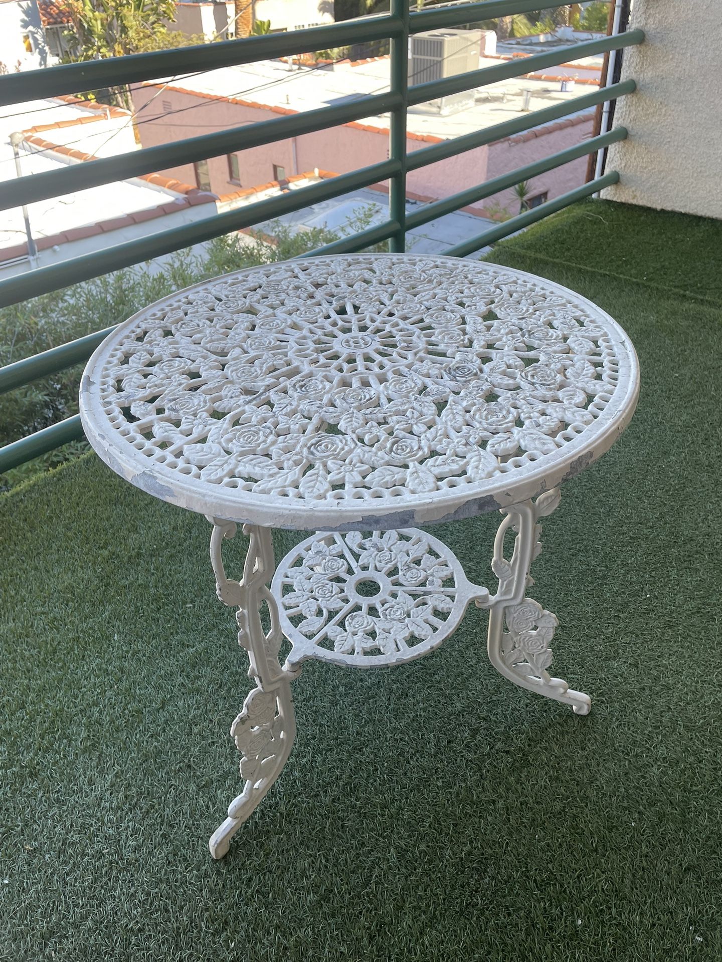 White Patio Table - Patio Furniture for Sale in Los Angeles, CA - OfferUp