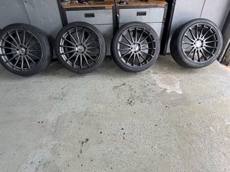 Rims staggered set of 4