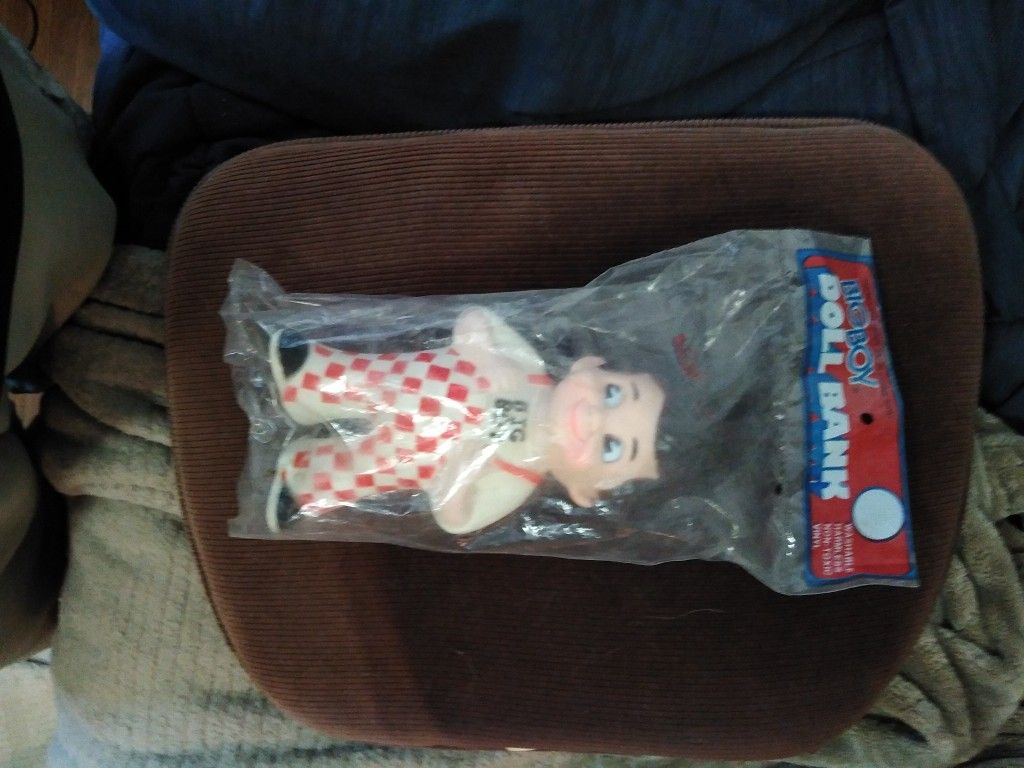 Vintage Big Boy Doll Bank