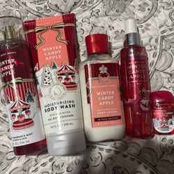 Winter Candy Apple 5-piece gift set – $50