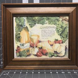 Wine Art 3 Framed 