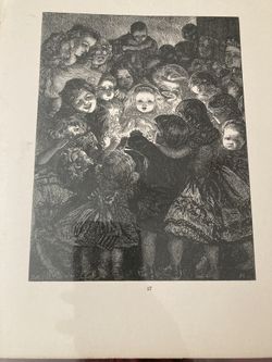 1886 Drawing Snapdragon