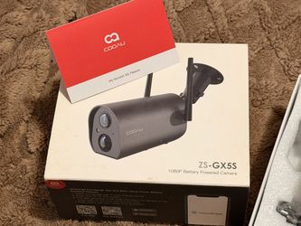 Battery Powered Camera