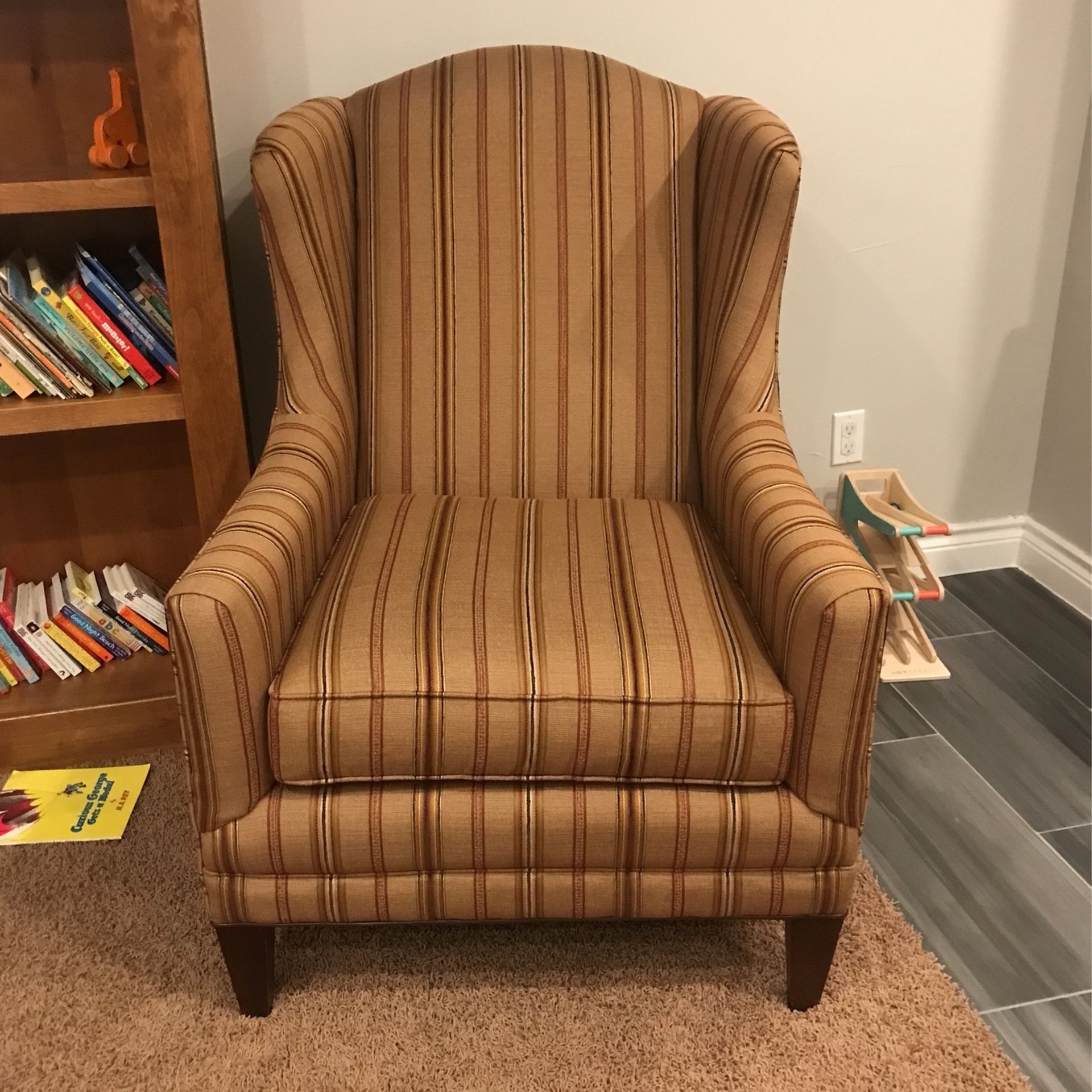 Wingback Chairs - Pair