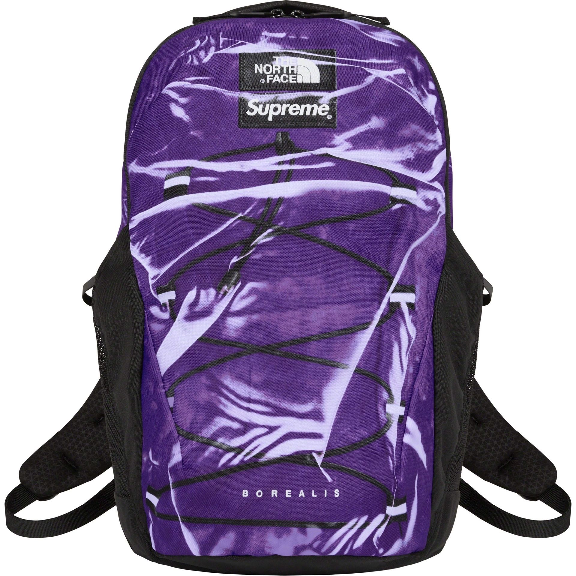 Supreme The North Face Printed Borealis Backpack Purple SS23