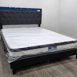 Bed whit mattress included 🛌🏻 Cama Con Colchón Incluido